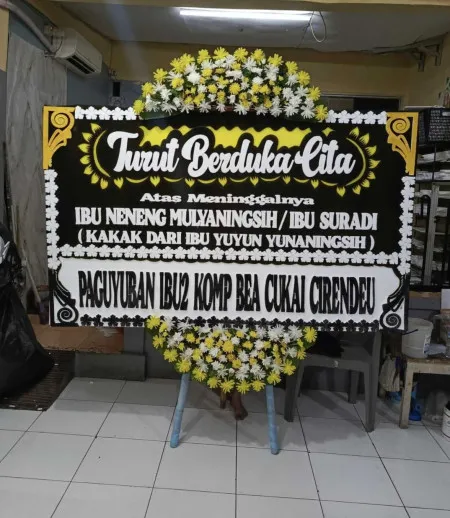 Papan Bunga Duka Semawung Purworejo