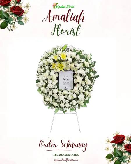 Krans Bunga Duka Semawung Purworejo