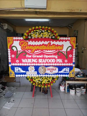 Papan Bunga di Semawung Purworejo