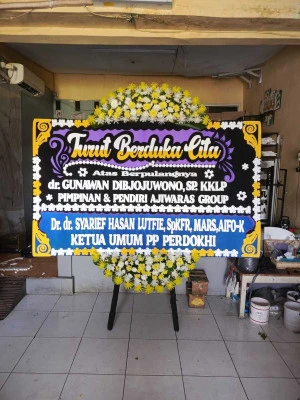Papan Bunga di Semawung Purworejo